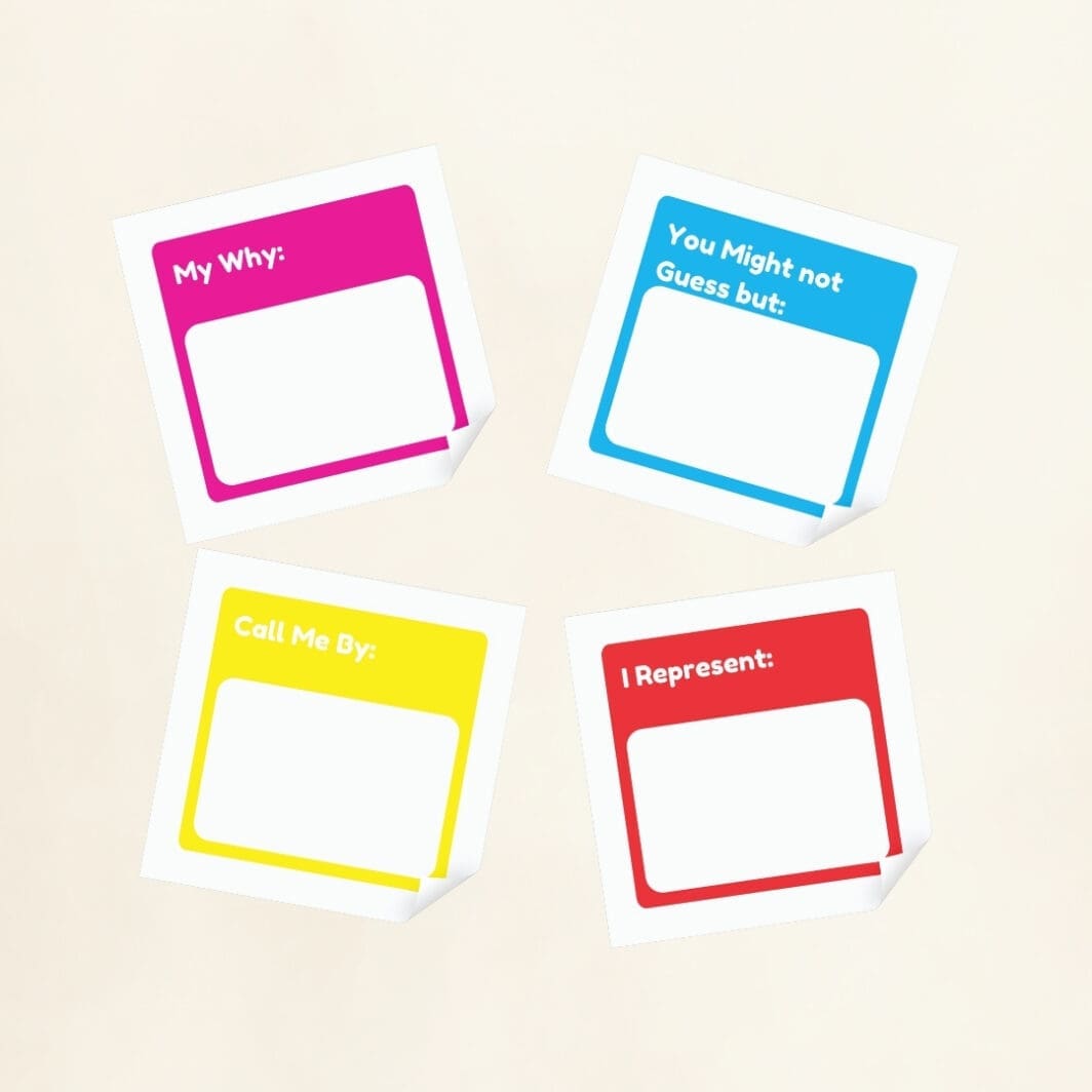 Name and Identity Stickers - Image 2