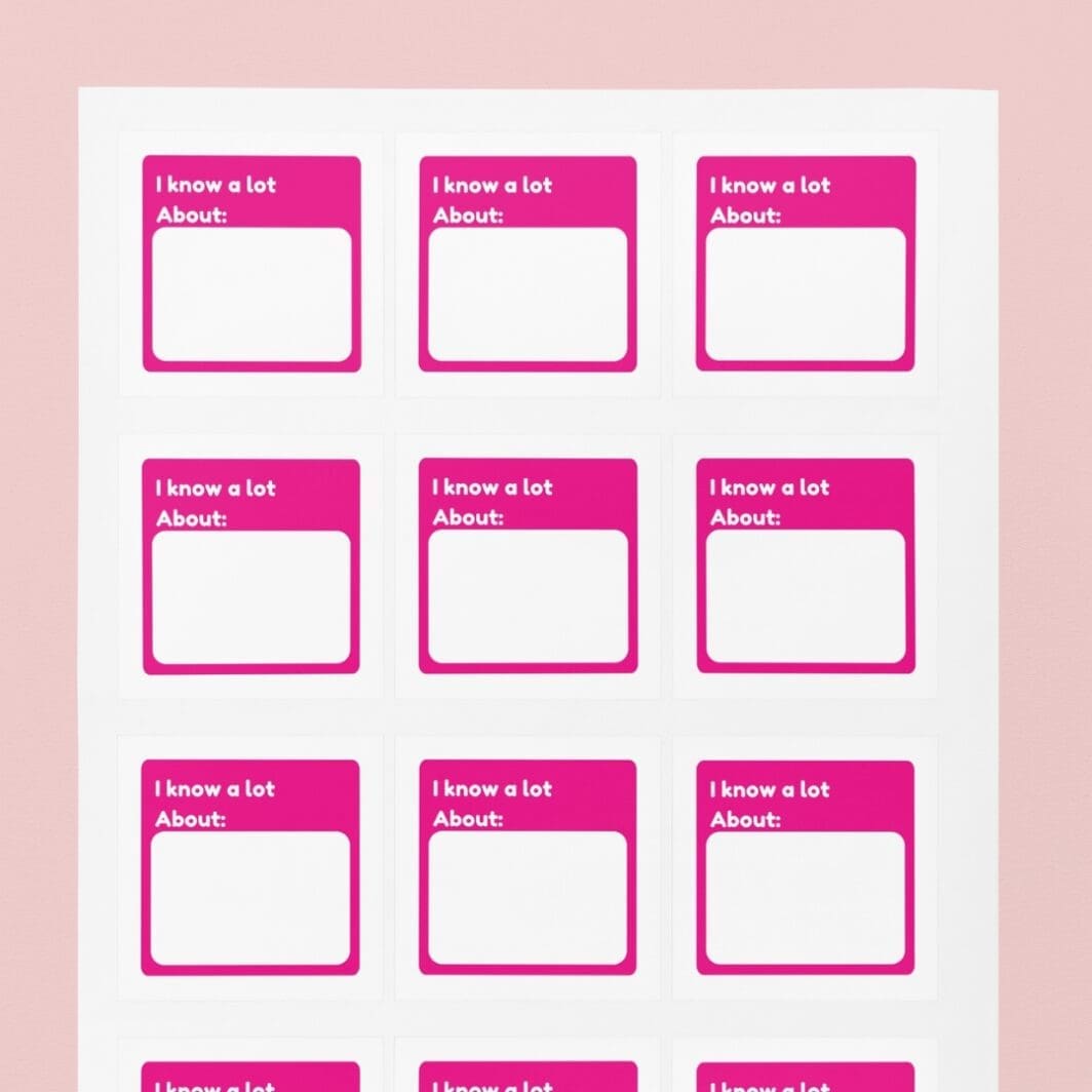 Name and Identity Stickers - Image 8