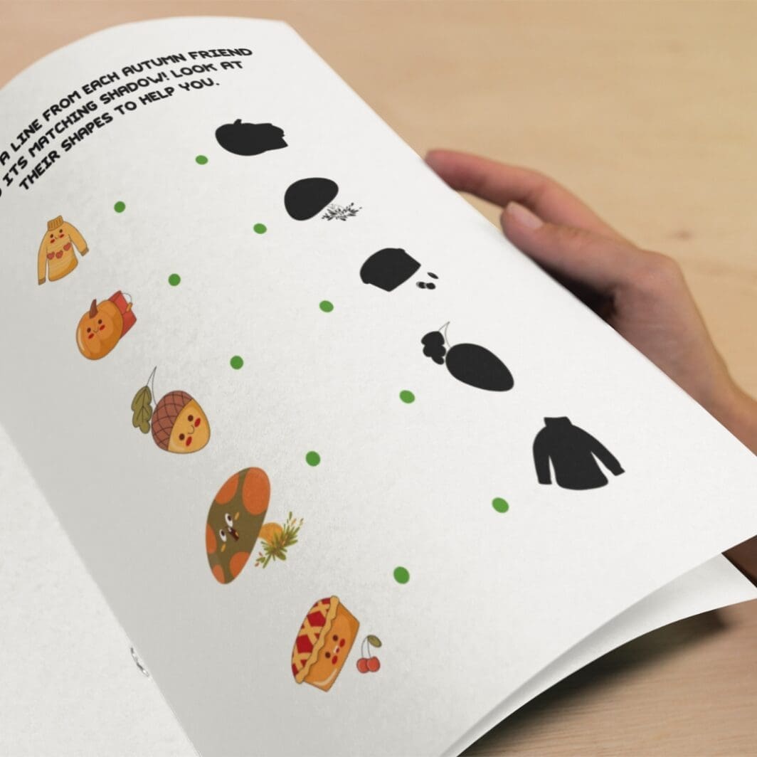 Autumn Friends Activity Sheets - Image 2