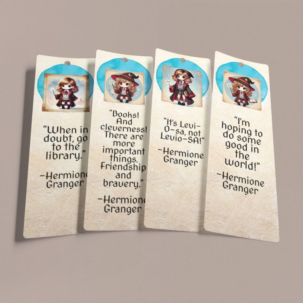Hermione Granger Quotes Bookmarks