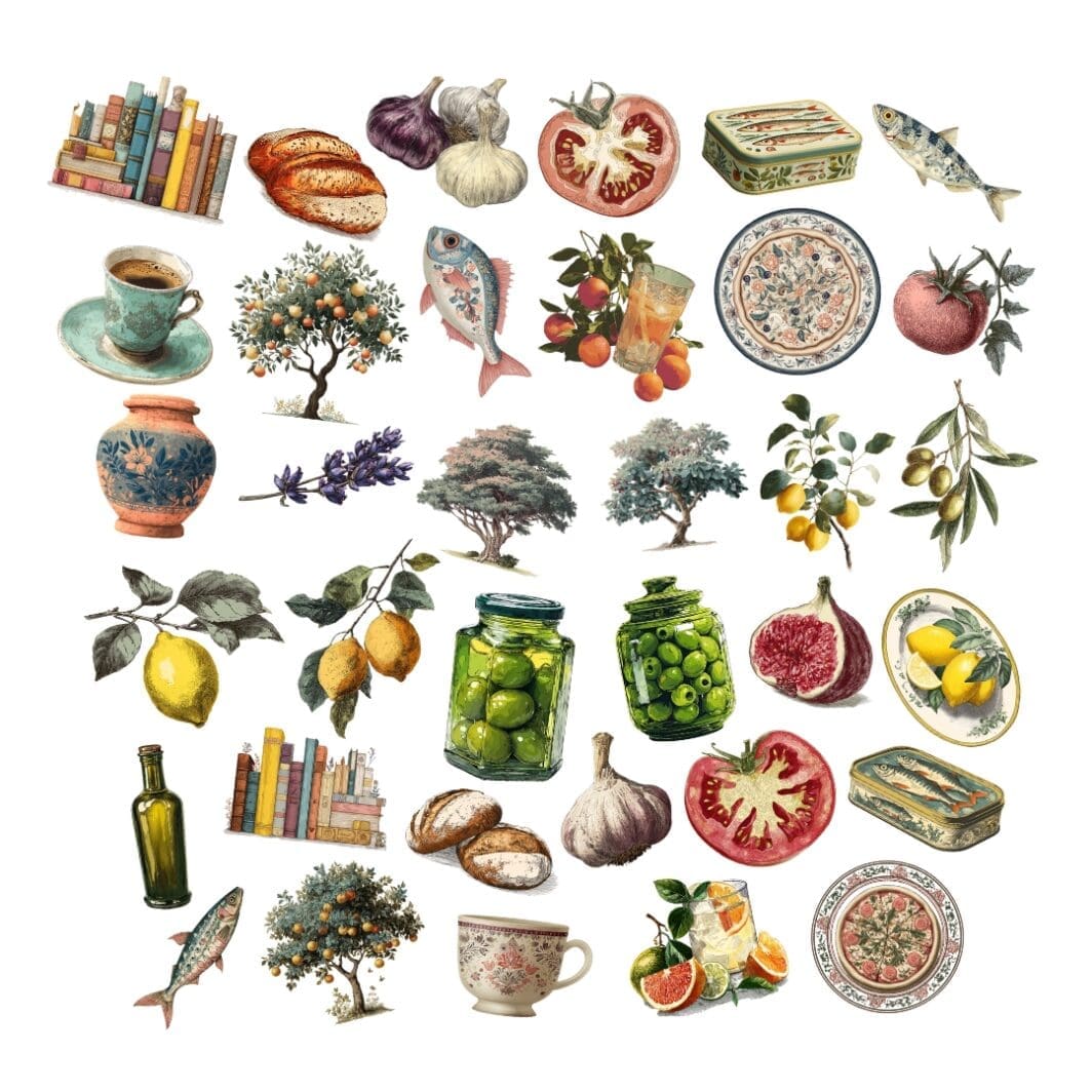 Mediterranean Collection Stickers - Image 2