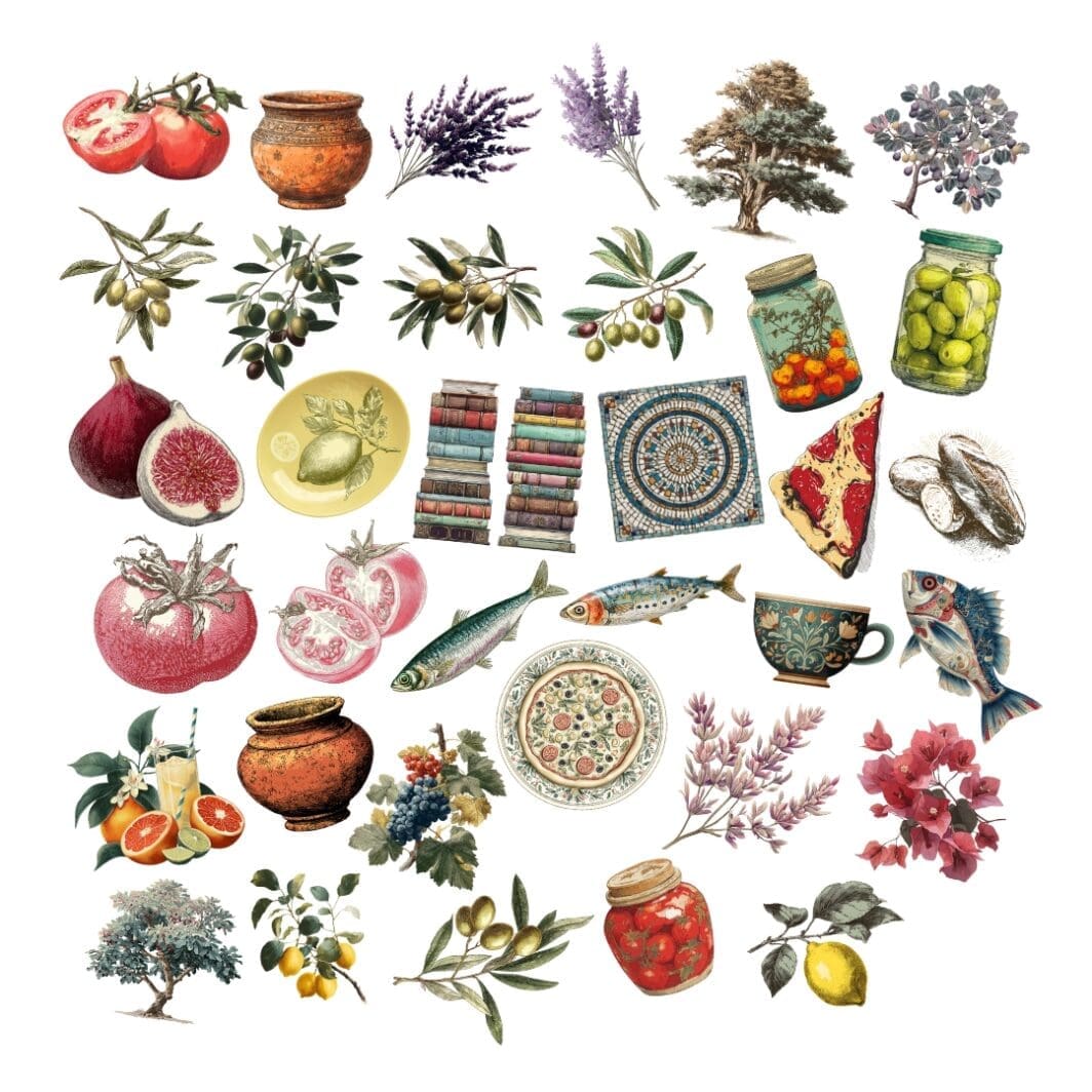 Mediterranean Collection Stickers - Image 3