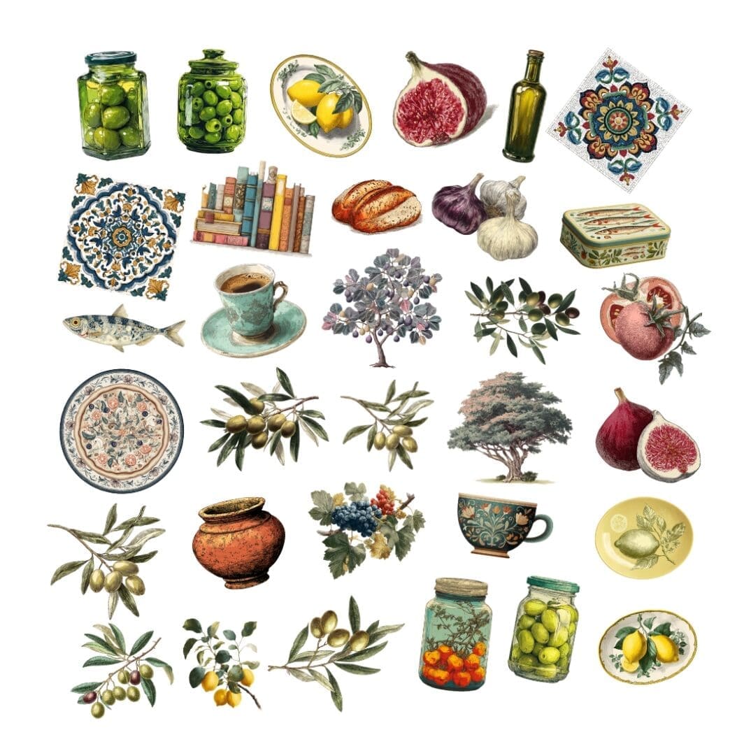 Mediterranean Collection Stickers - Image 4