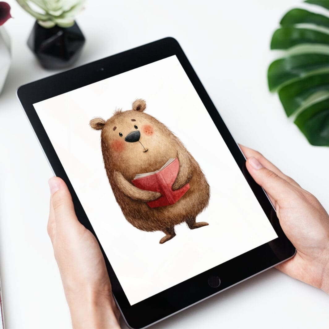 The Book Bear Stickers - Image 3