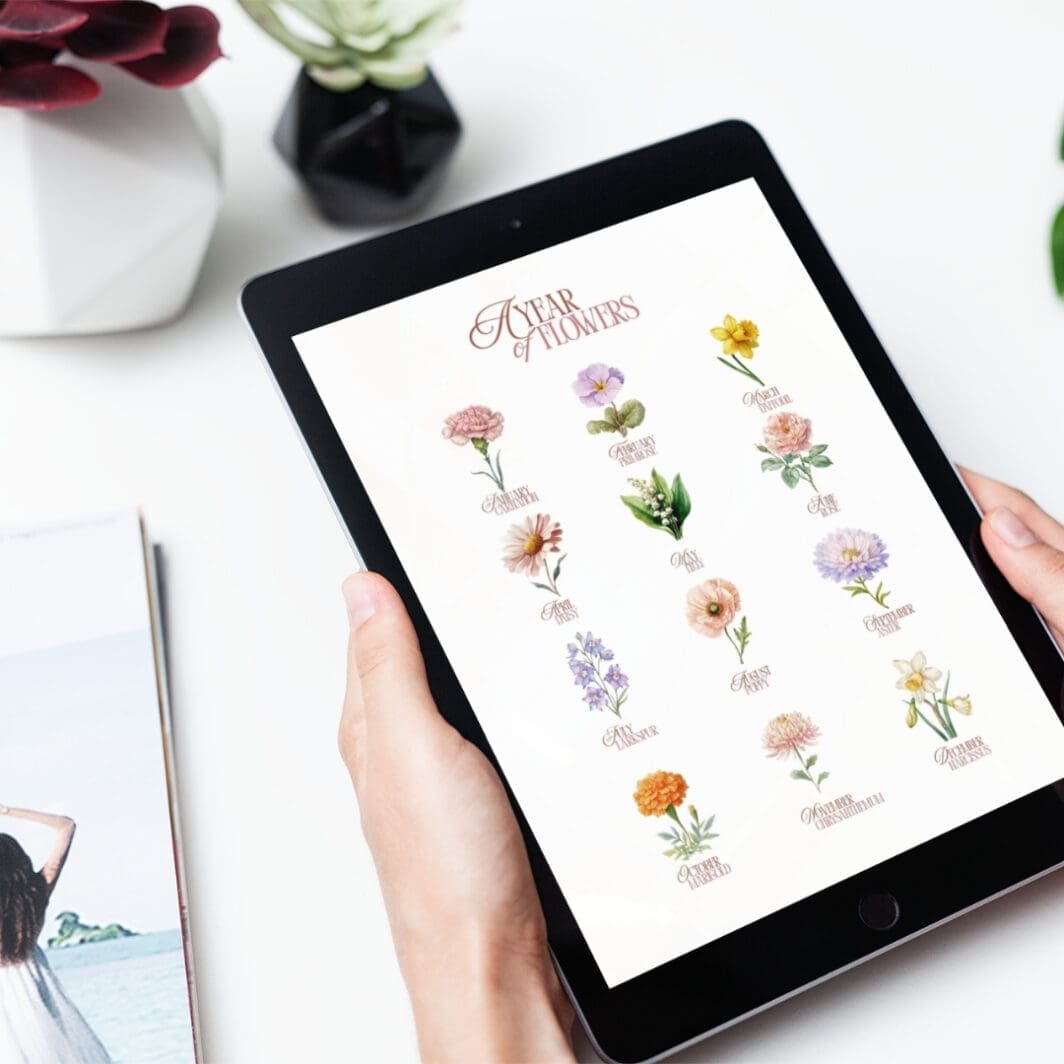 Which Flower Makes Your Month Poster - Image 2