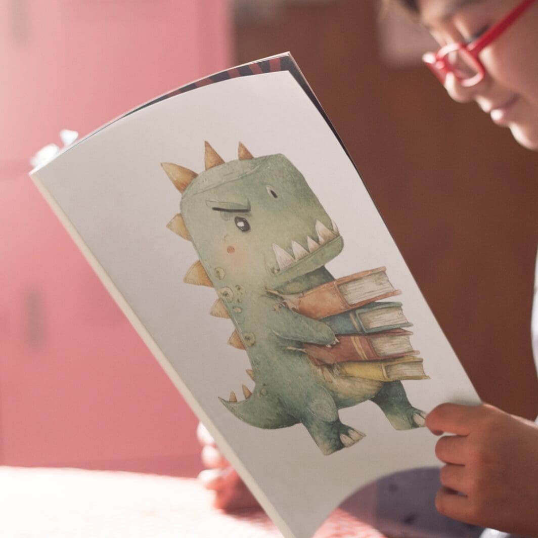 Book Dinosaur Stickers - Image 4