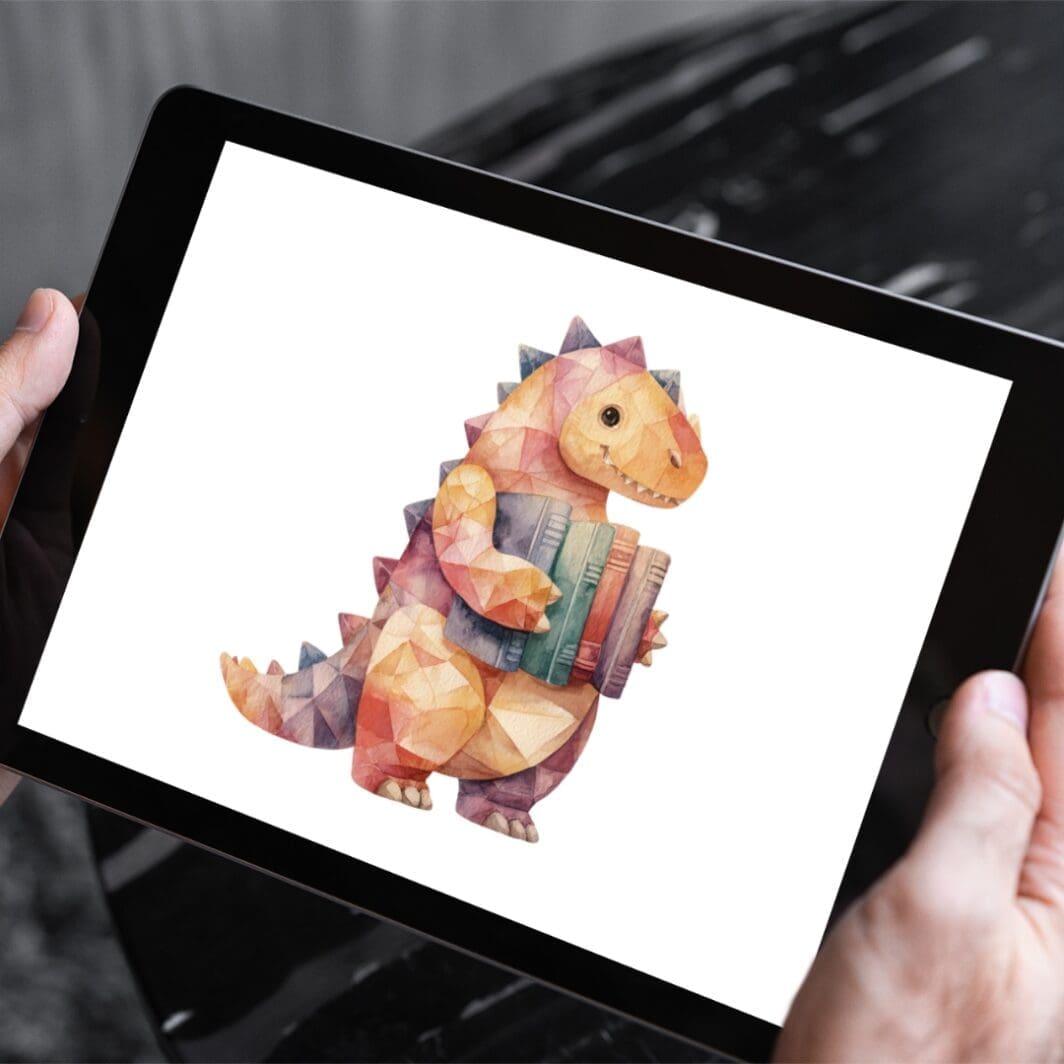 Book Dinosaur Stickers - Image 5