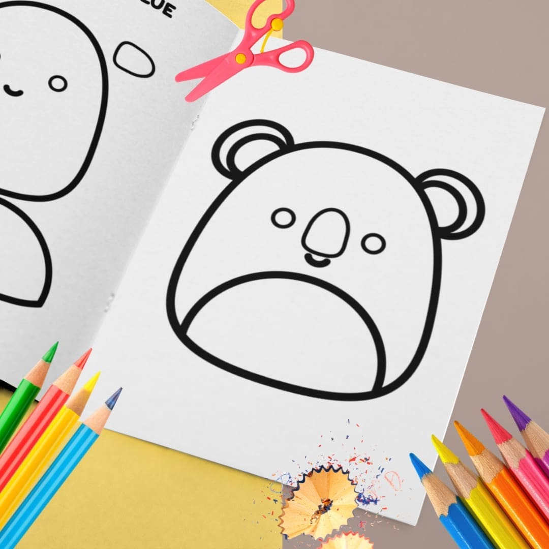 Printable Color, Cut, and Glue craft collection for toddlers and preschoolers – fun DIY animal and object activities for kids to color, cut, and assemble.