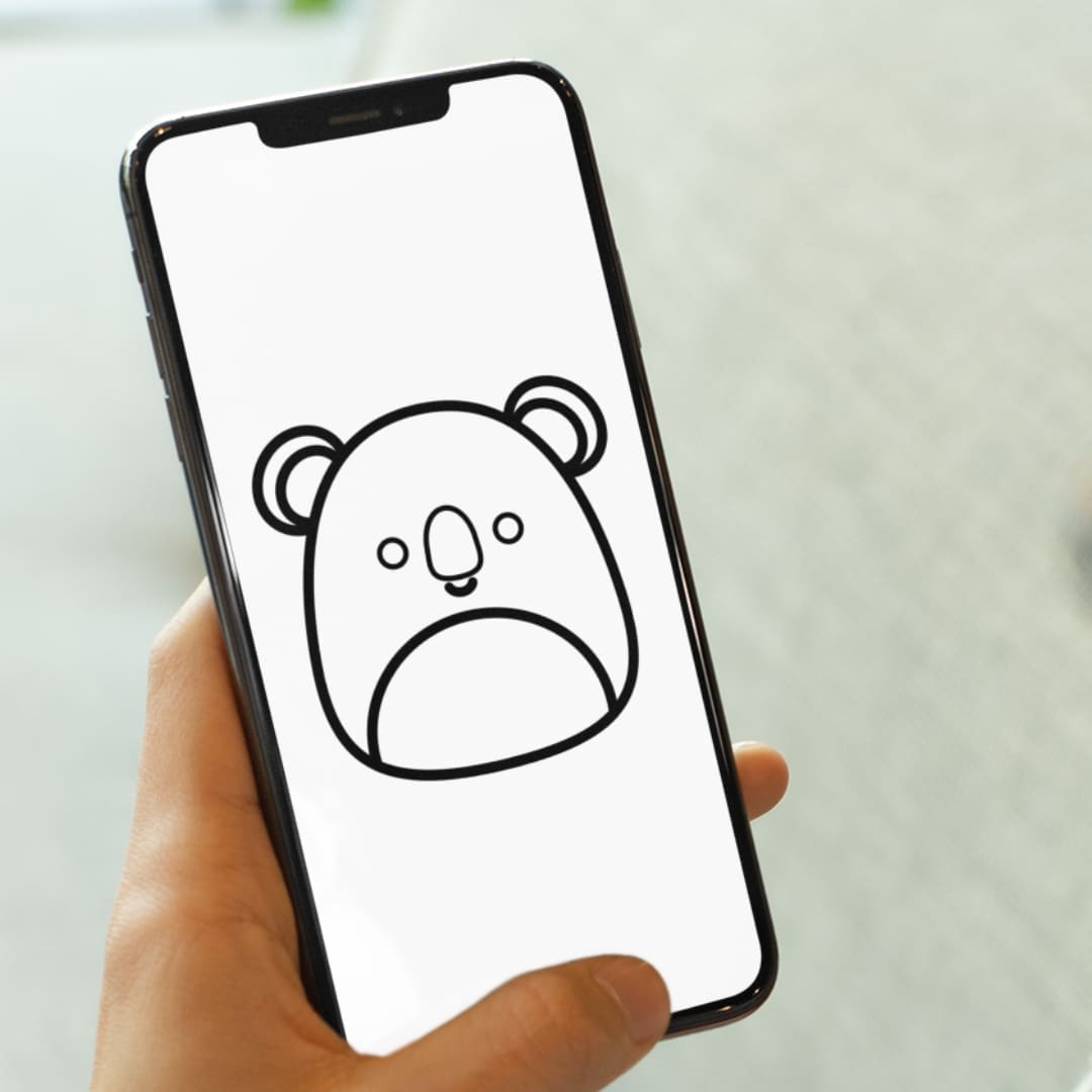 Color Cut Glue Koala - Image 3