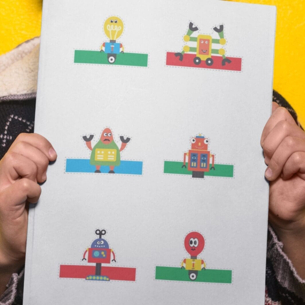 Finger Puppets Robots - Image 4
