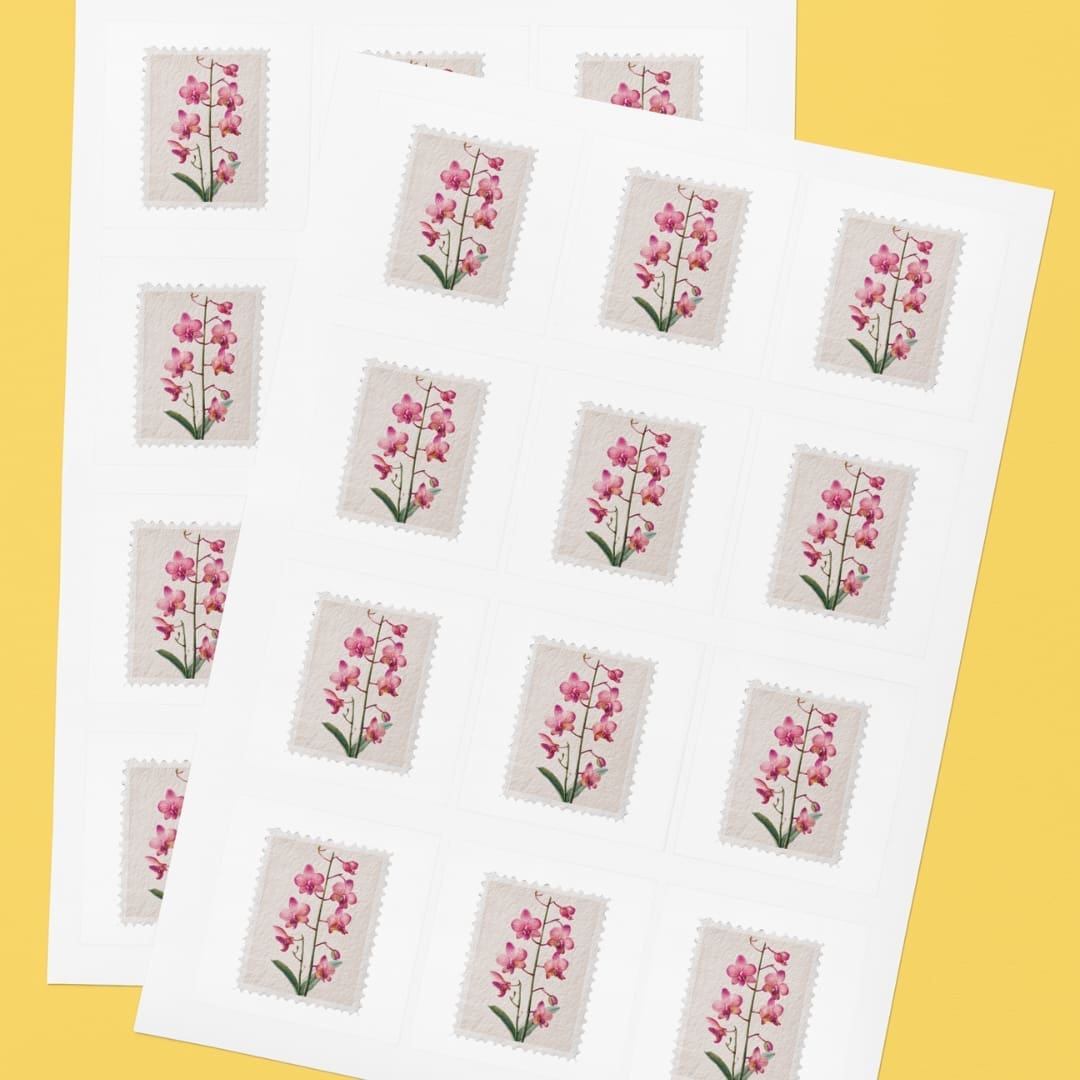 Vintage Flowers Stamps - Image 2