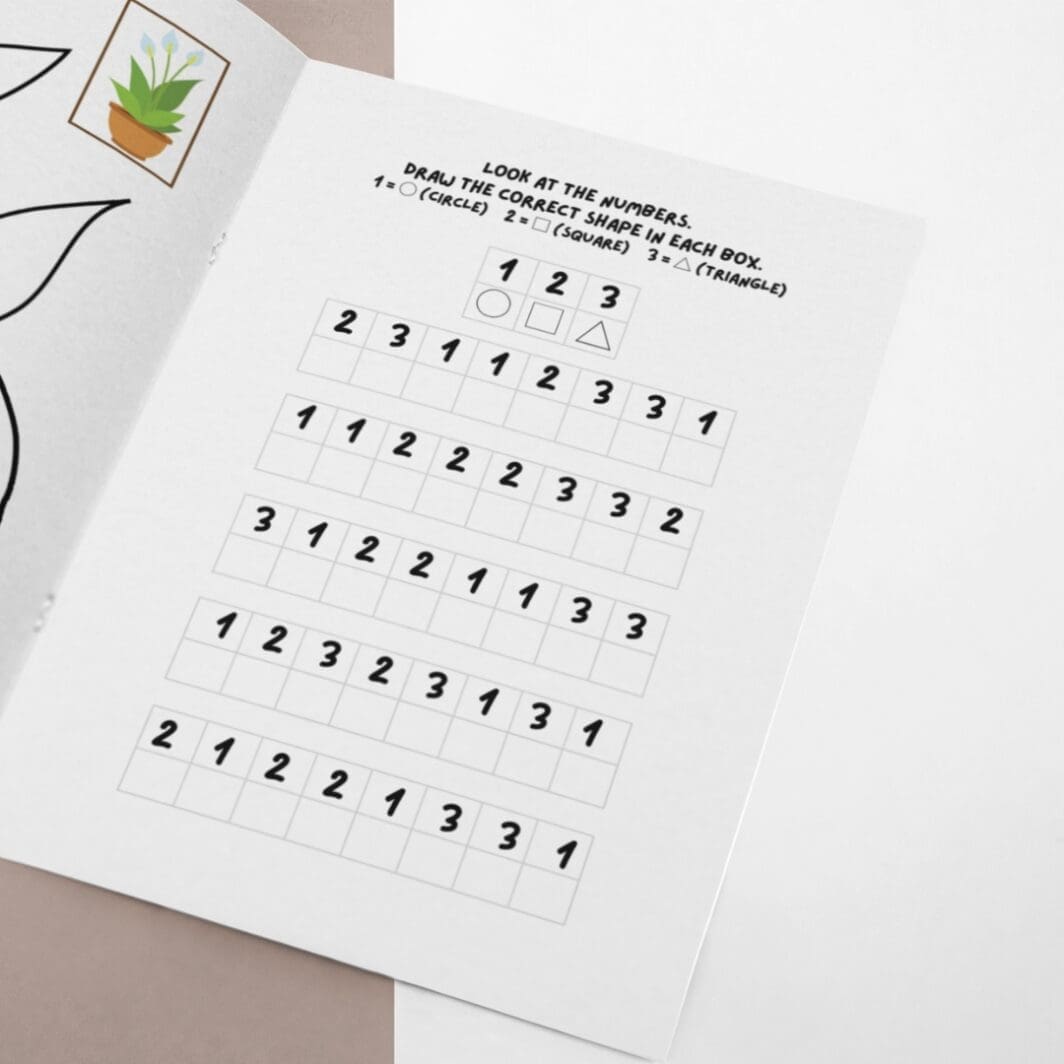 Draw the Shape by Number