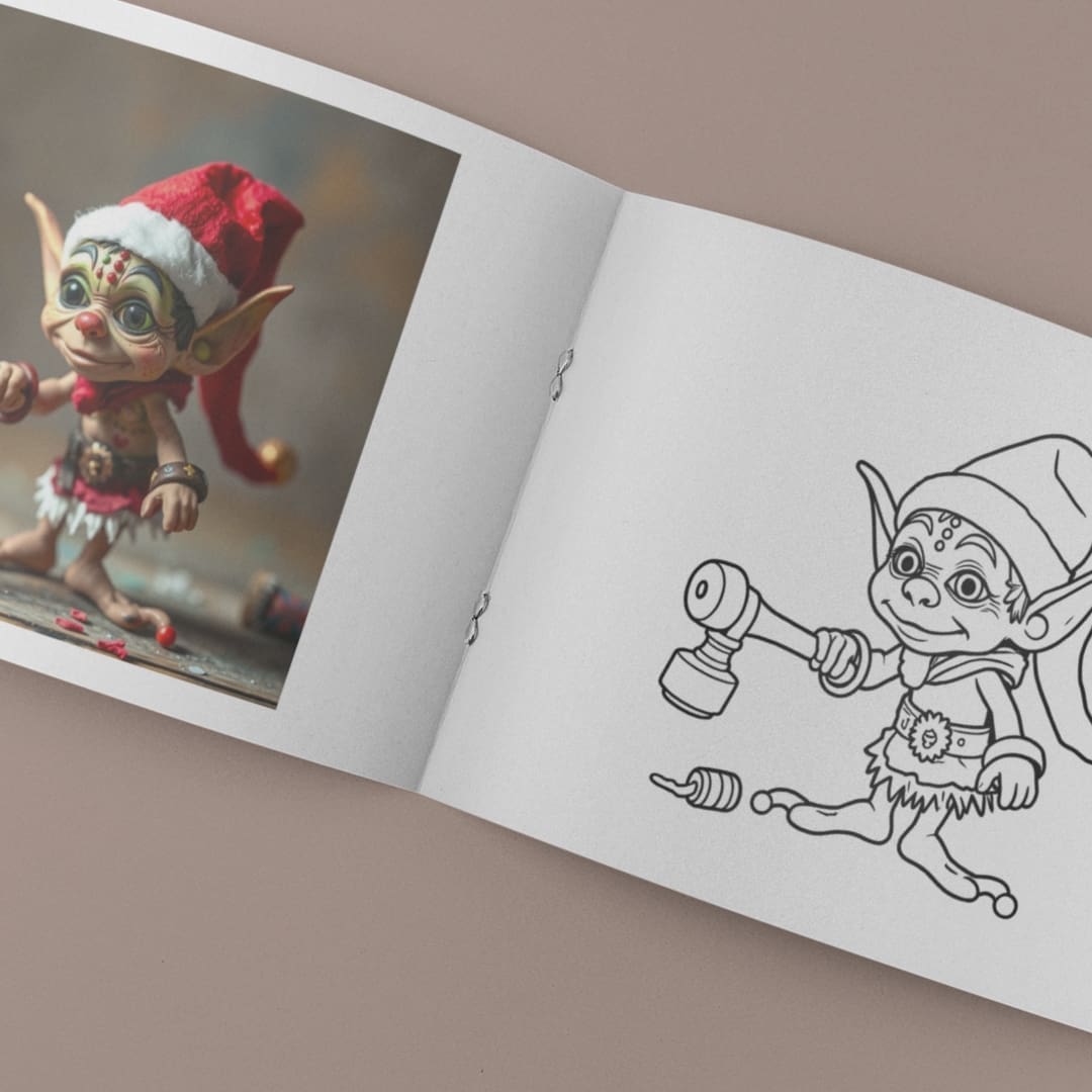 Weird & Cute Monsters to Color - Image 3