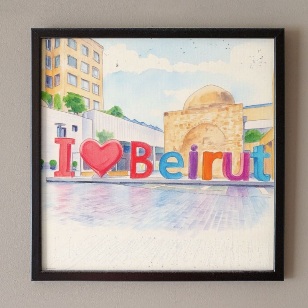 Beirut Mixed Colors Mini Posters - Image 2