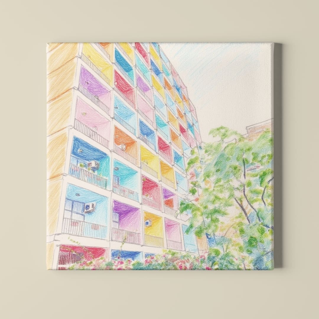 Beirut Mixed Colors Mini Posters - Image 3