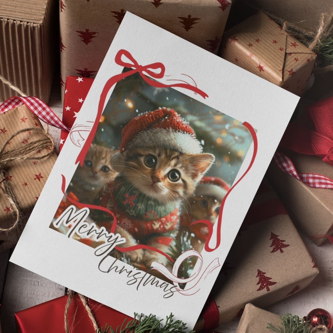 Santa Cats Cards - Image 3