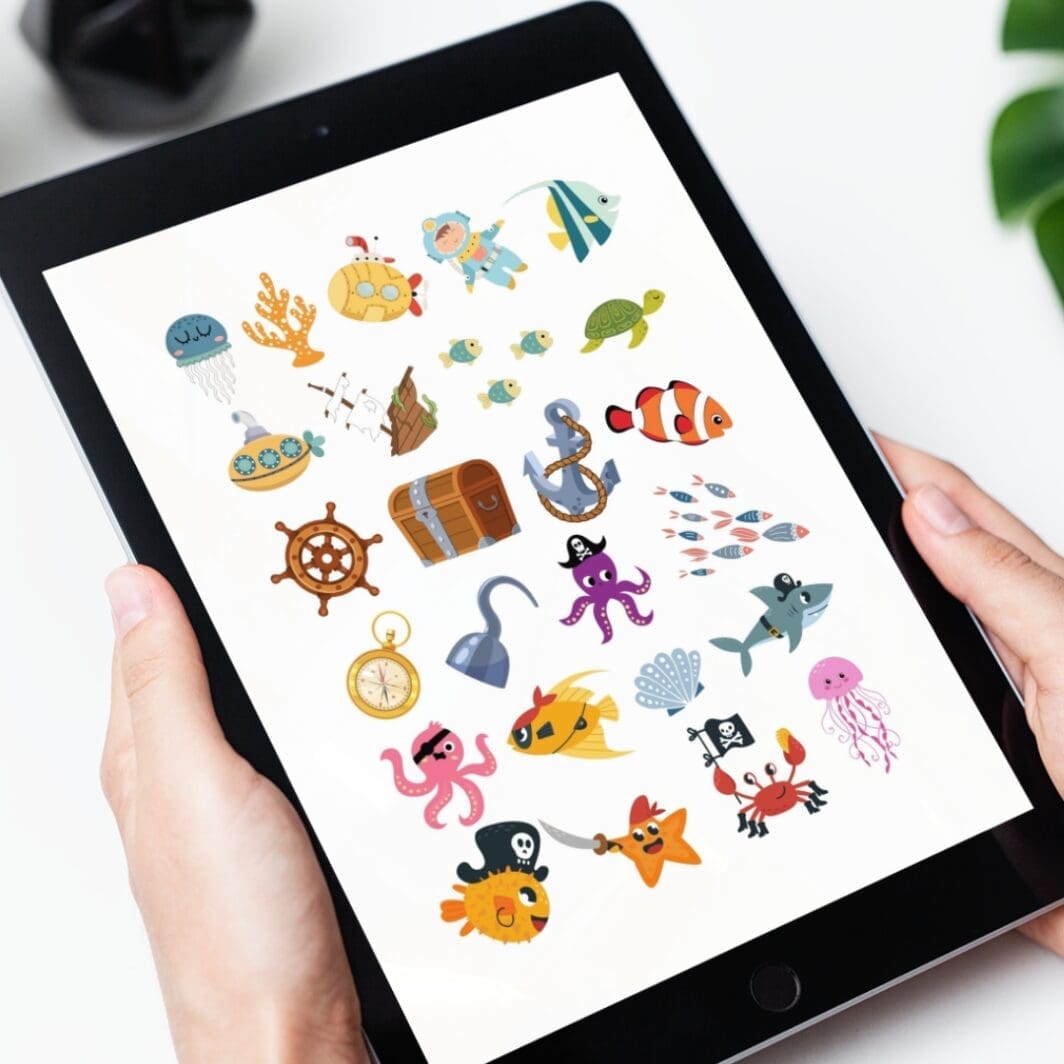 What's Under The Sea Stickers