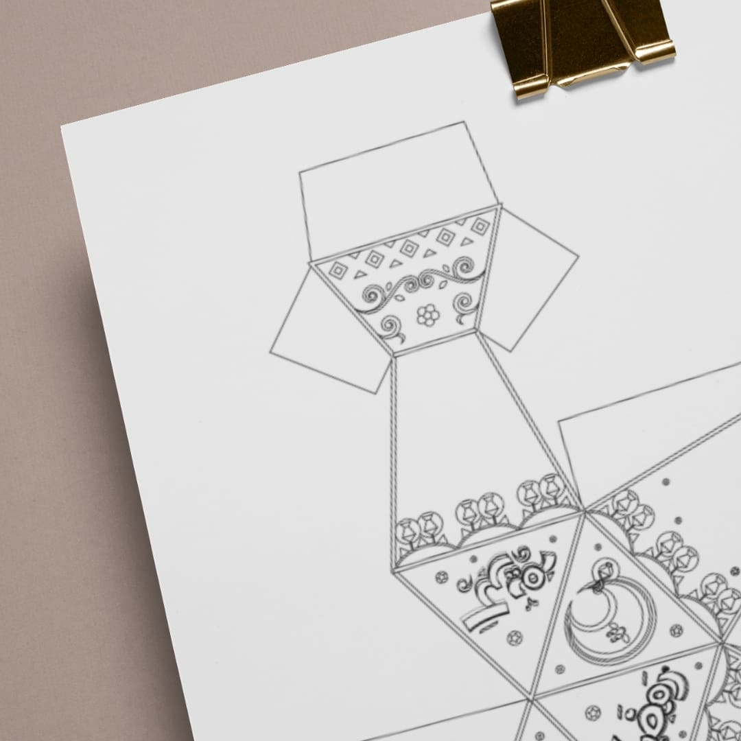 Build and Color Ramadan Fanous - Image 2