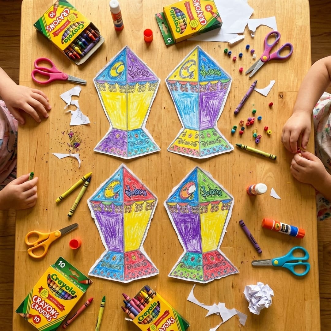 Build and Color Ramadan Fanous - Image 4