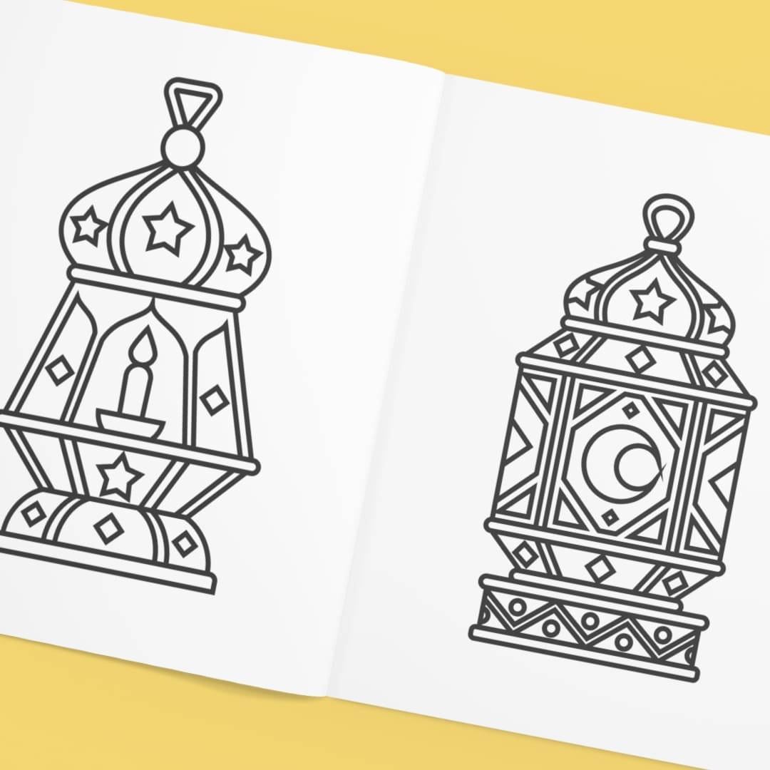 Fanous Ramadan Coloring Pages - Image 4