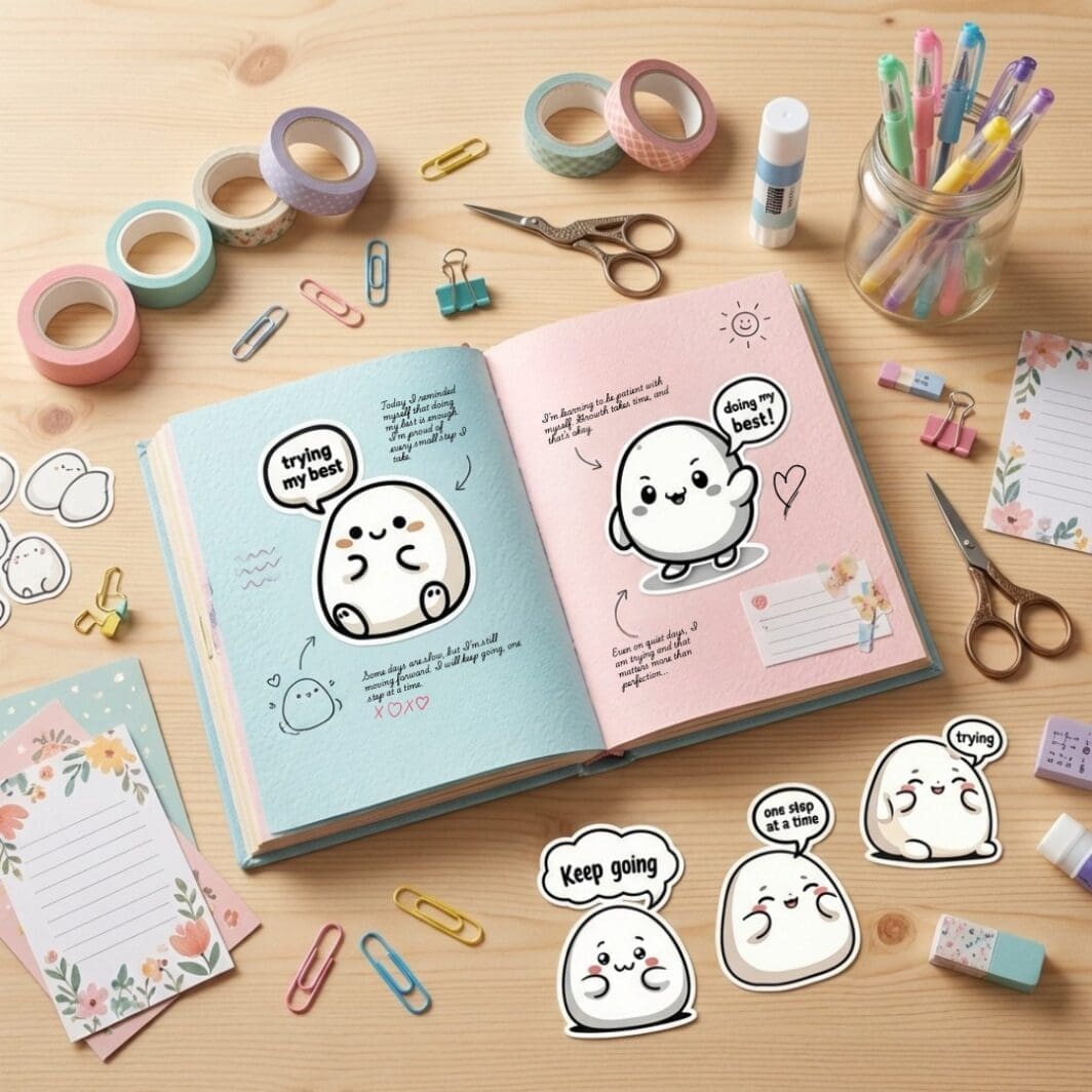 Blob Thoughts Stickers