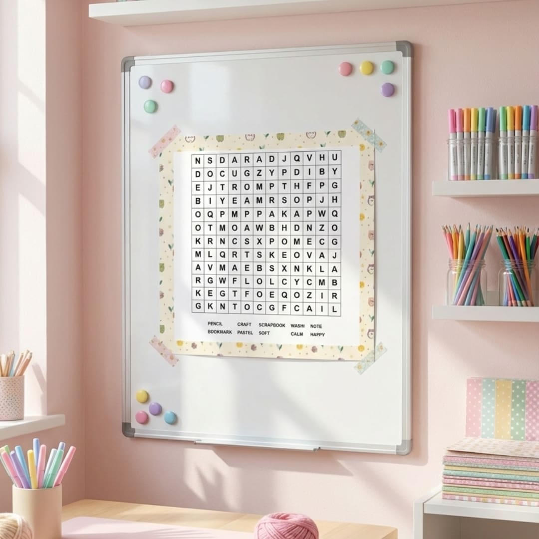 March Girl Energy Word Puzzle - Image 2